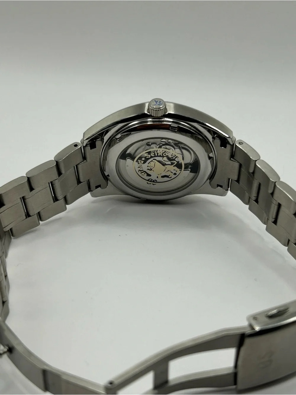 Grand Seiko SBGH201 Hi-Beat 36000 Silver Dial Automatic Men’s Watch